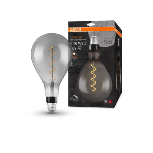 LED ЛАМПА VINTAGE 1906 LED DIM CL A160 SMOKE16 4W/818 E27