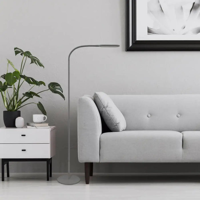 LED ЛАМПИОН ADELMO 10W 910LM H140 СИВО