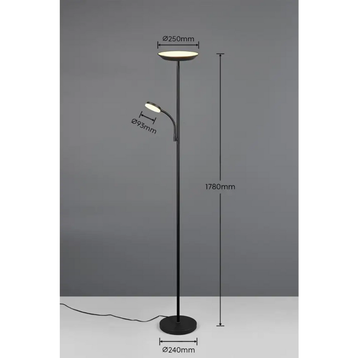 LED ЛАМПИОН SPECTER 17W МЕТ ЧЕРЕН RL