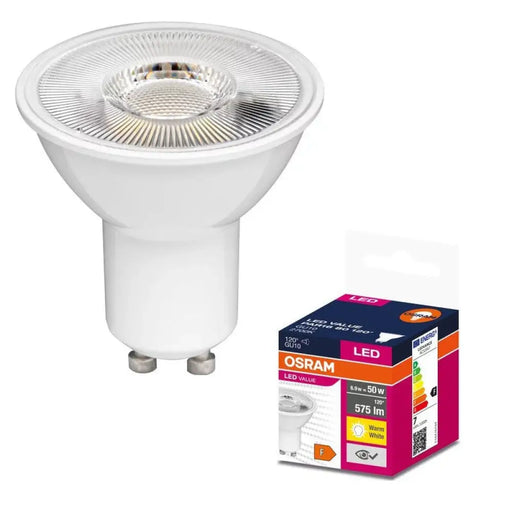 LED ЛАМПА VALUE PLAST PAR16 80 120° 6,9W 827 GU10 LEDVANCE