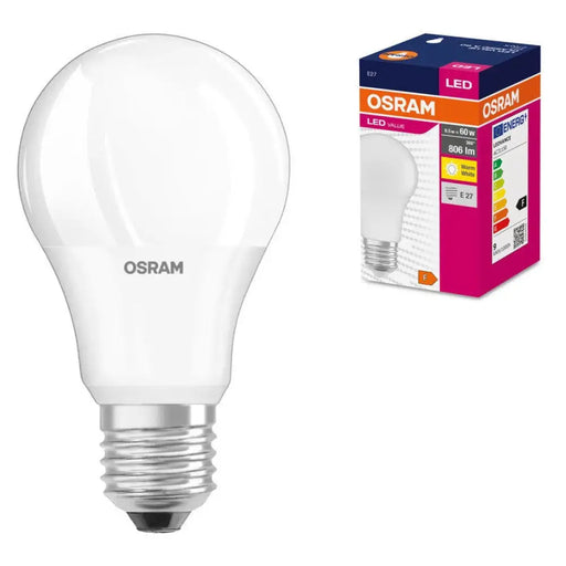 LED ЛАМПА VALUE CLA60 806lm/827/ E27 LEDVANCE