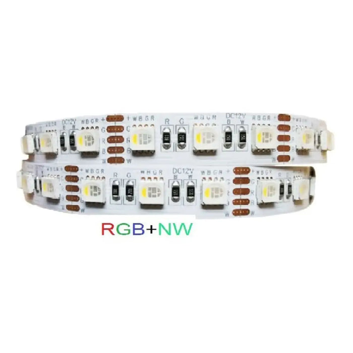 LED ЛЕНТА 14.4W RGB + 4000K IP20 5M 12V VITO