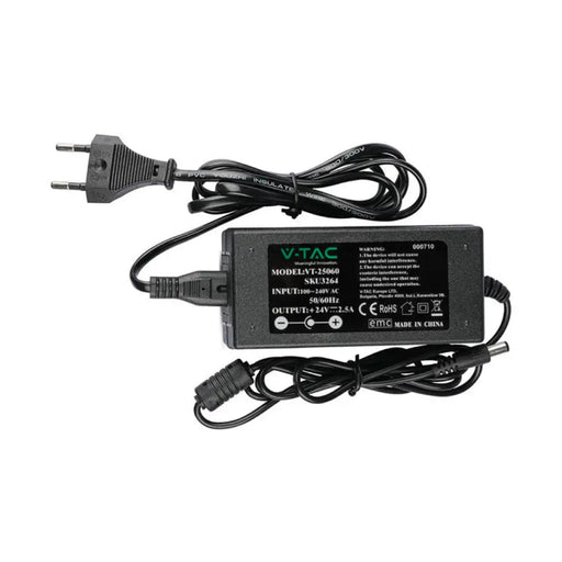 LED ЛЕНТА КОМПЛЕКТ 24V RGB 60/5M IP65 V-TAC