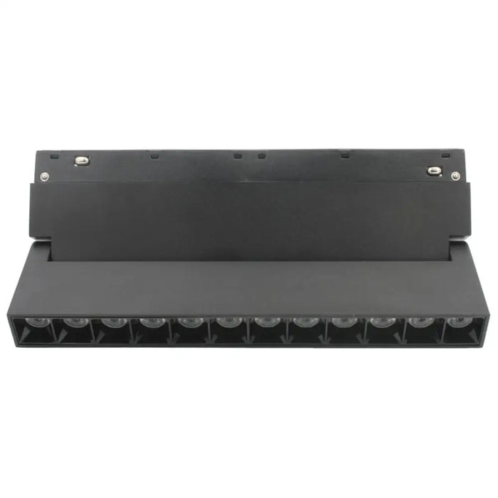 LED ЛИНЕЕН СПОТ 12W 4000K 22CM ЗА МАГНИТНО-РЕЛСОВ М-Ж ЧЕРЕН