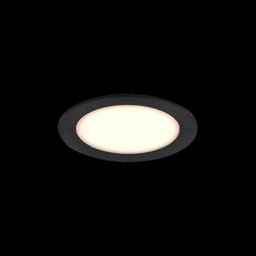 LED ЛУНА 4.4W 220V 6500K Φ82MM ЧЕРНА