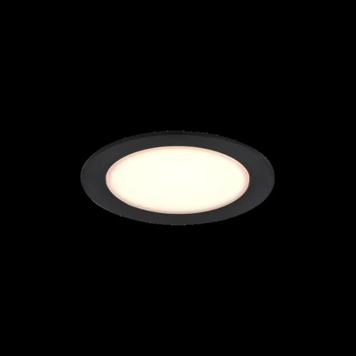 LED ЛУНА 4.4W 220V 6500K Φ82MM ЧЕРНА