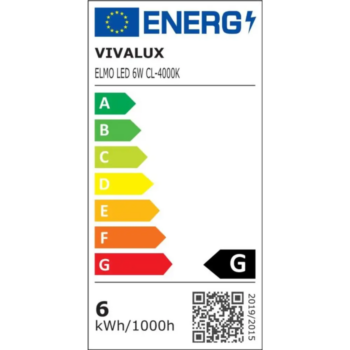 LED ЛУНА КВАДРАТ 100° 10/10/6.1СМ 6W 230