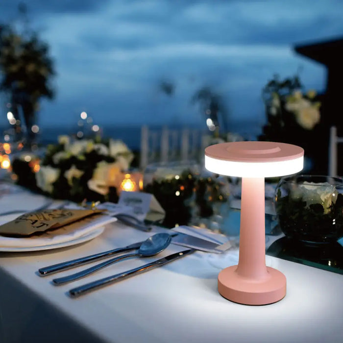 LED НАСТОЛНА ЛАМПА 2W 3000-6400K 100LM РОЗОВА VIVALUX JULIE