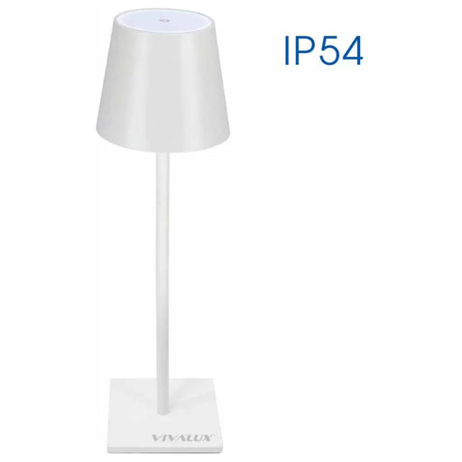 LED НАСТОЛНА ЛАМПА 3W 4000K 230LM БЯЛА VIVALUX FRIDA