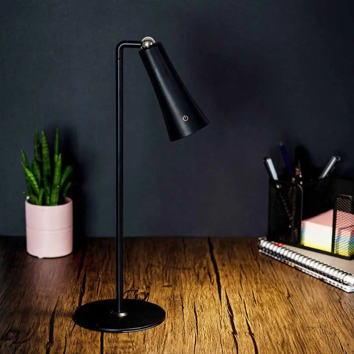 LED НАСТОЛНА ЛАМПА 3W 4000K МАГНИТНА ЧЕРНА OMNIA FLEXY