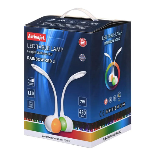 LED настолна лампа Activejet AJE-RAINBOW RGB 2