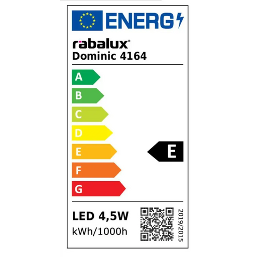 LED НАСТОЛНА ЛАМПА DOMINIC 5.3W ЧЕРНА