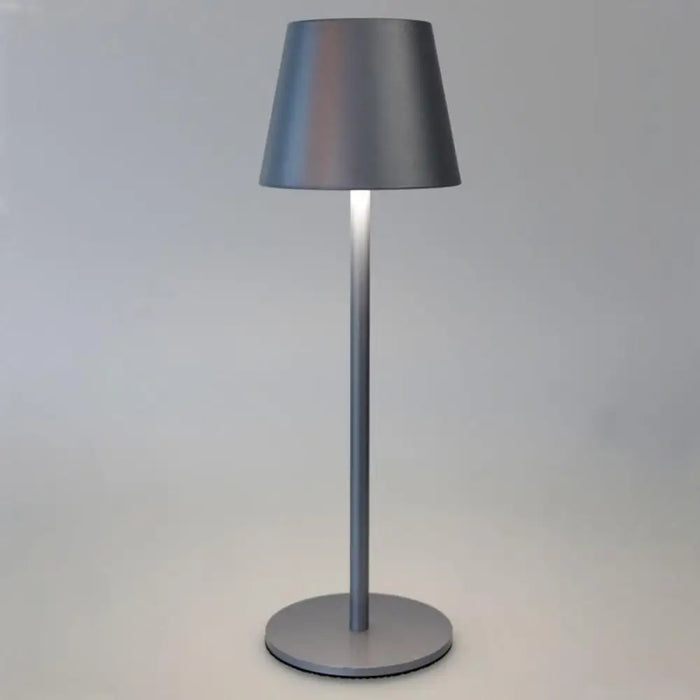 LED НАСТОЛНА ЛАМПА NOTO IP44 СРЕБЪРНА