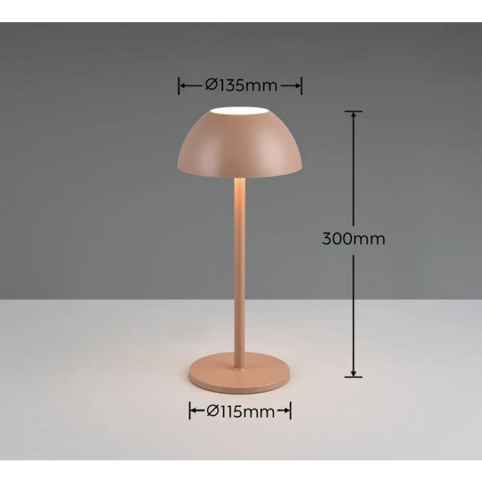 LED НАСТОЛНА ЛАМПА RICARDО 1.7W КАФЕ