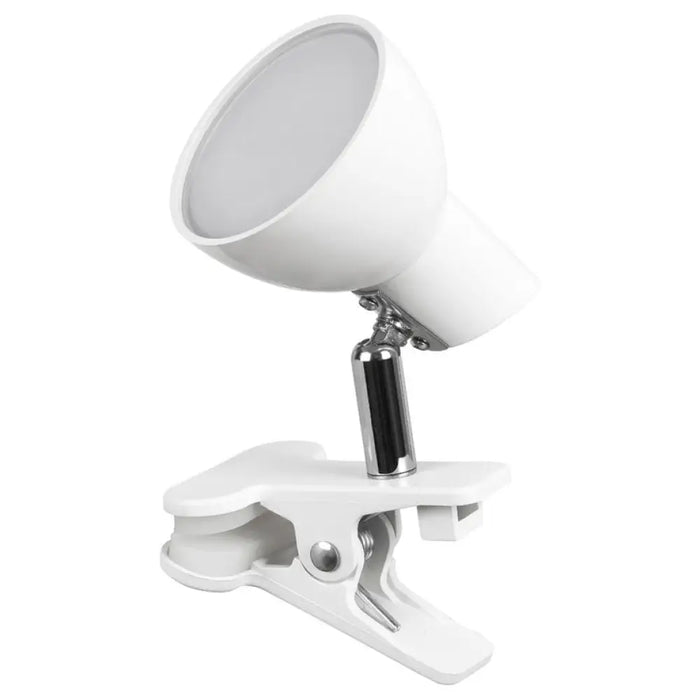 LED НАСТОЛНА ЛАМПА С ЩИПКА 5W 360LM 3K БЯЛА RABALUX NOAH