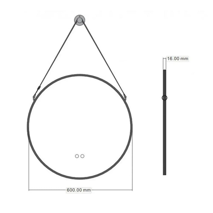 LED ОГЛЕДАЛО ЗА БАНЯ GENEVRA INTER CERAMIC 1946