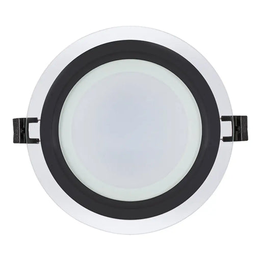 LED ПАНЕЛ 12W 4200K IP44 ЧЕРЕН СТЪКЛО ULTRALUX