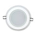 LED ПАНЕЛ КРЪГ СТЪКЛО 12W SMD 6400K Ф160MM HOROZ CLARA