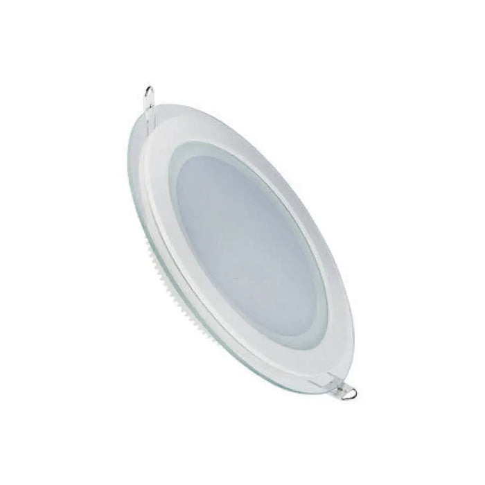 LED ПАНЕЛ KРЪГ СТЪKЛО 6W SMD 6000K 7.5 CM VITO LENA