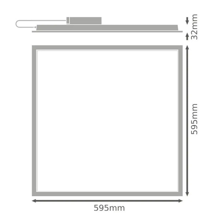 LED PANEL ECO HLO 600 46W 865 LEDVANCE