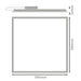 LED PANEL ECO HLO 600 46W 865 LEDVANCE