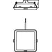 LED ПАНЕЛ КВАДРАТ 12.5W 1300LM 6500K 14X3.5CM PHILIPS
