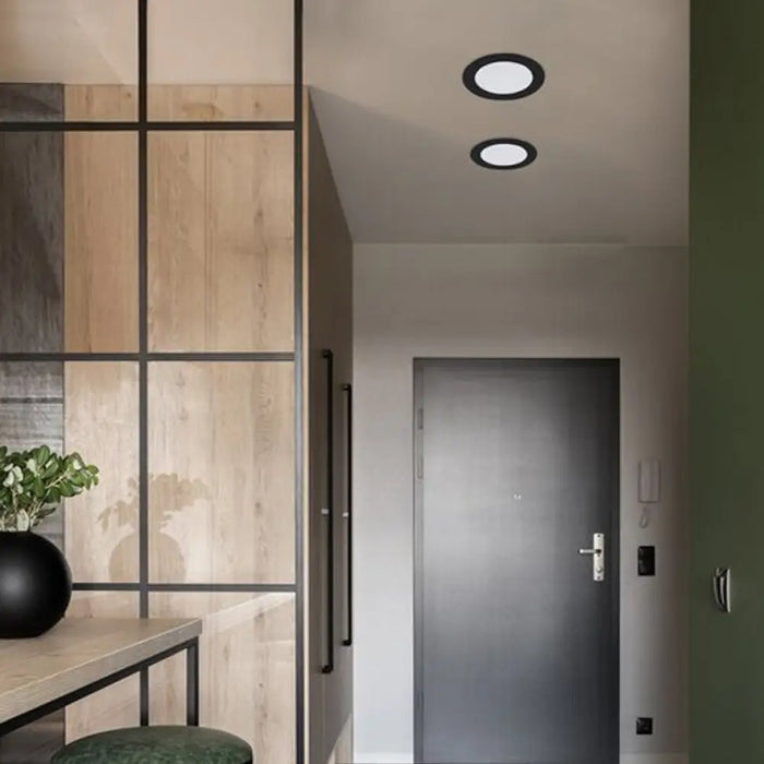 LED ПАНЕЛ 12W 4000K ЧЕРЕН RABALUX SHAUN
