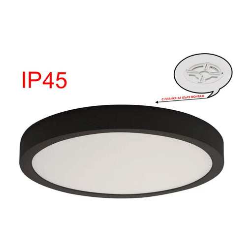 LED ПАНЕЛ 18W 3000-6500K IP45 С КЛЮЧ ЧЕРЕН D-IL