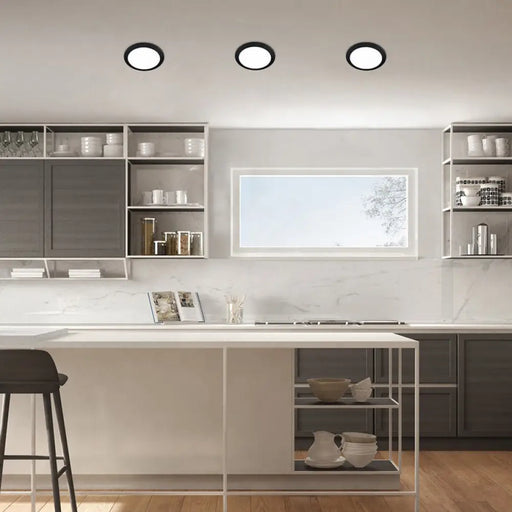 LED ПАНЕЛ 6W 4000K ЧЕРЕН RABALUX SHAUN