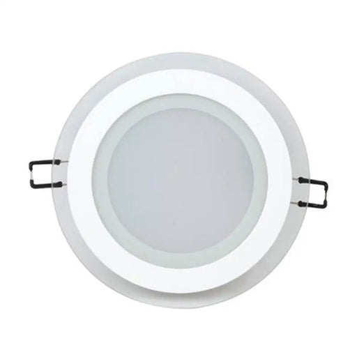 LED ПАНЕЛ КРЪГ СТЪКЛО 12W SMD 4200K Ф160MM HOROZ CLARA