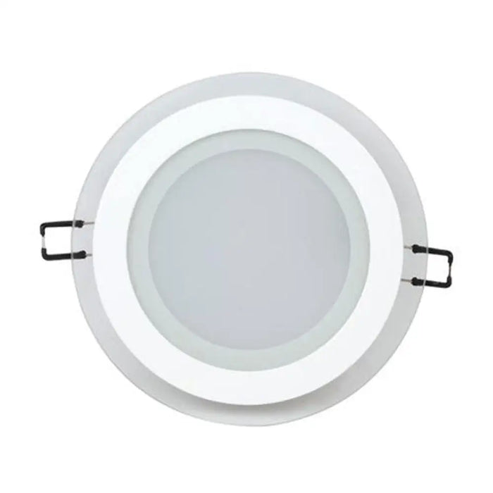 LED ПАНЕЛ КРЪГ СТЪКЛО 12W SMD 4200K Ф160MM HOROZ CLARA