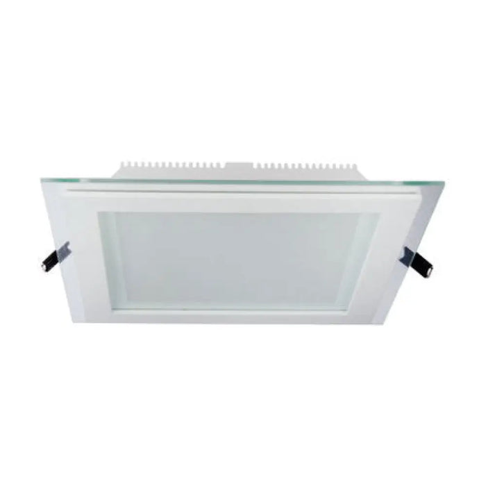 LED ПАНЕЛ KВAДР СТЪKЛО 12W SMD 4000K 12.5 CM VITO LENA