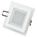 LED ПАНЕЛ КВАДРАТ СТЪКЛО 6W SMD 3000K 96X96MM HOROZ MARIA
