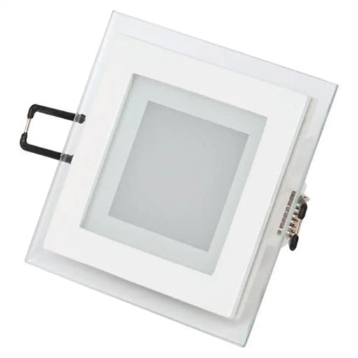 LED ПАНЕЛ КВАДРАТ СТЪКЛО 6W SMD 6400K 96X96MM HOROZ MARIA