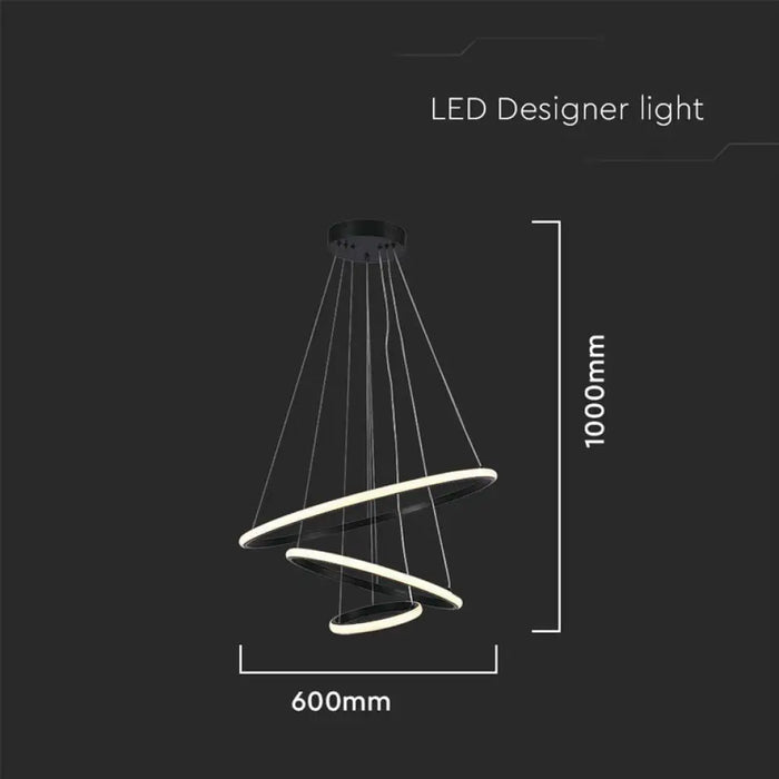 LED ПЕНДЕЛ 32W 3000K V-TAC