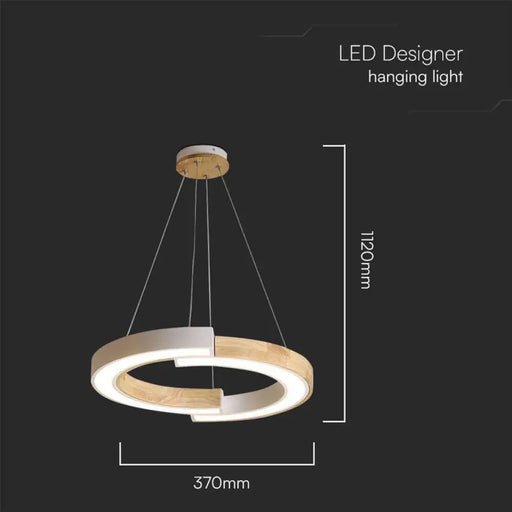 LED ПЕНДЕЛ 32W 4000K 4000LM V-TAC