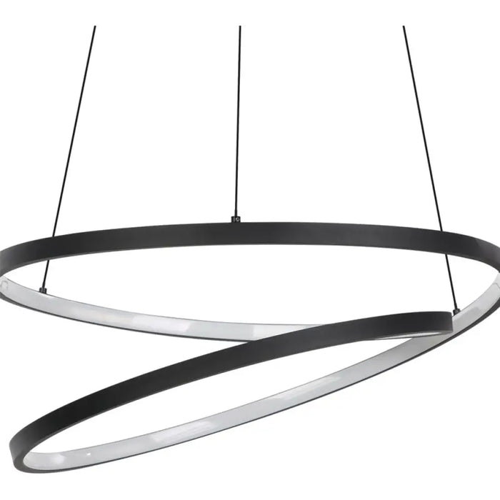 LED ПЕНДЕЛ 37W 3000K 4800LM ЧЕРЕН EGLO RUOTALE