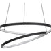 LED ПЕНДЕЛ 37W 3000K 4800LM ЧЕРЕН EGLO RUOTALE