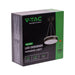 LED ПЕНДЕЛ 12W 4000K 1280LM ЧЕРЕН V-TAC