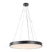 LED ПЕНДЕЛ 36W 3000K ЧЕРЕН 40CM 2000LM RABALUX TESIA