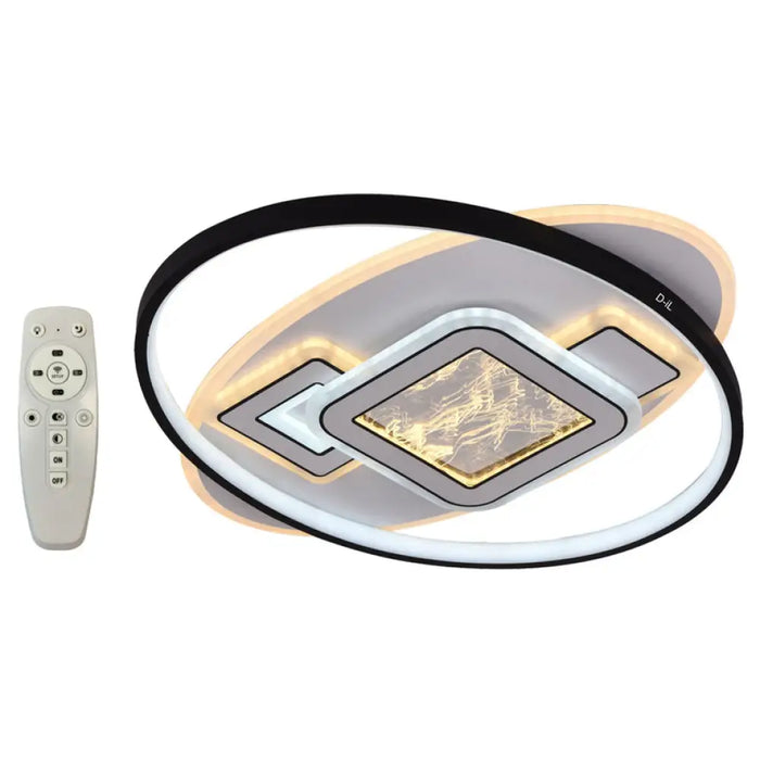 LED ПЛАФОН 100W 3000-6500K 8500LM D-IL SQUARE BLURRED