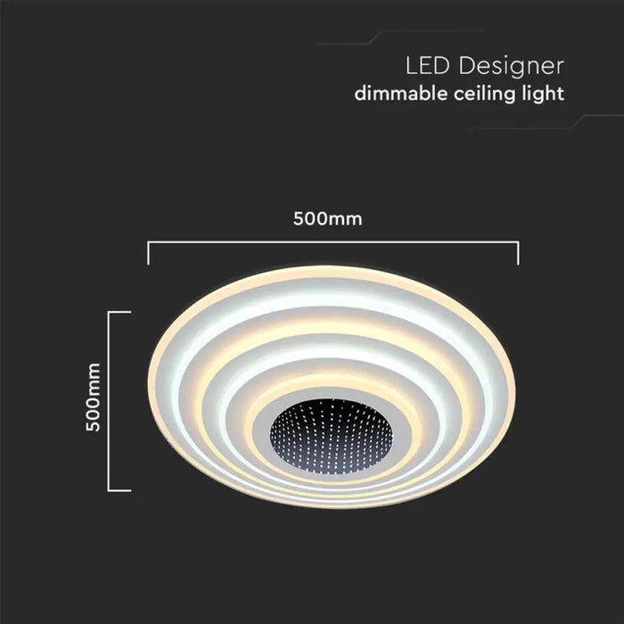 LED ПЛАФОН 125W 3000-6500K Ф50 ДИМИРУЕМ V-TAC