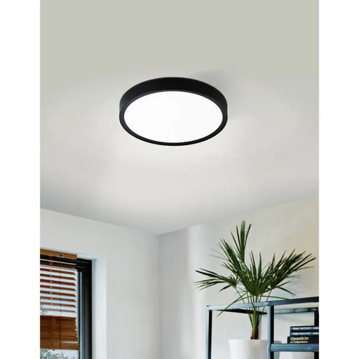 LED ПЛАФОН 17.3W 3000K 34CM ЧЕРЕН EGLO GIGLIO