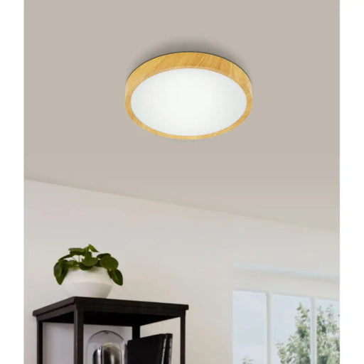 LED ПЛАФОН 17.3W 3000K 34CM ДЪРВО EGLO GIGLIO