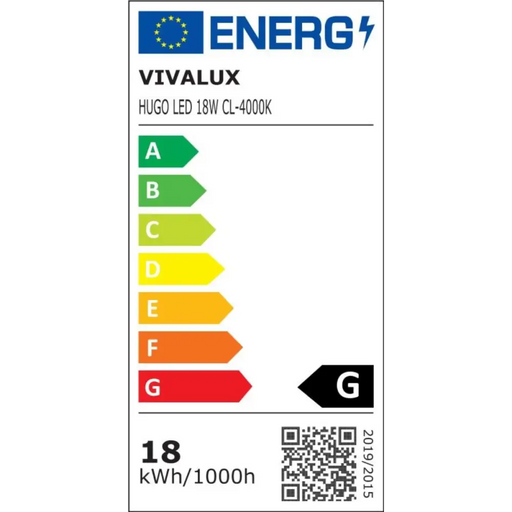 LED ПЛАФОН 17.5/17.5СМ 18W 230V 4000K