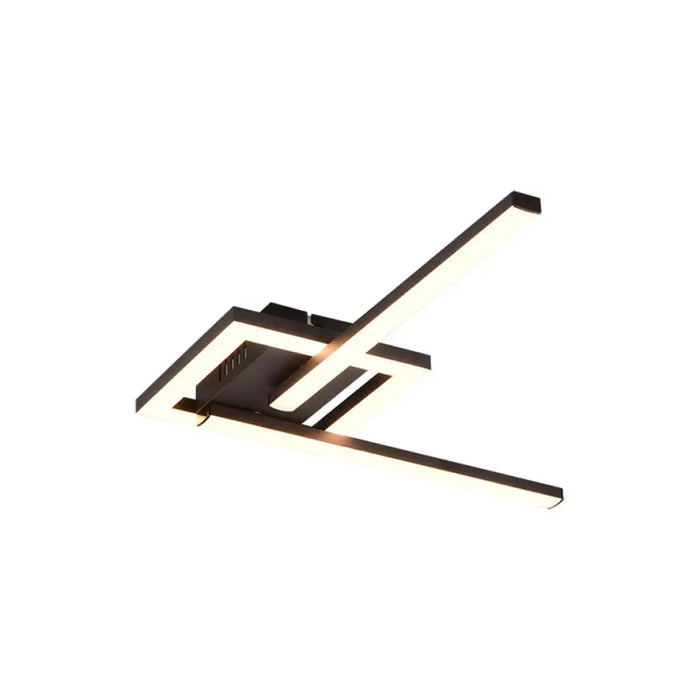 LED ПЛАФОН 17W 1860LM 3000K ЧЕРЕН RL VIALE