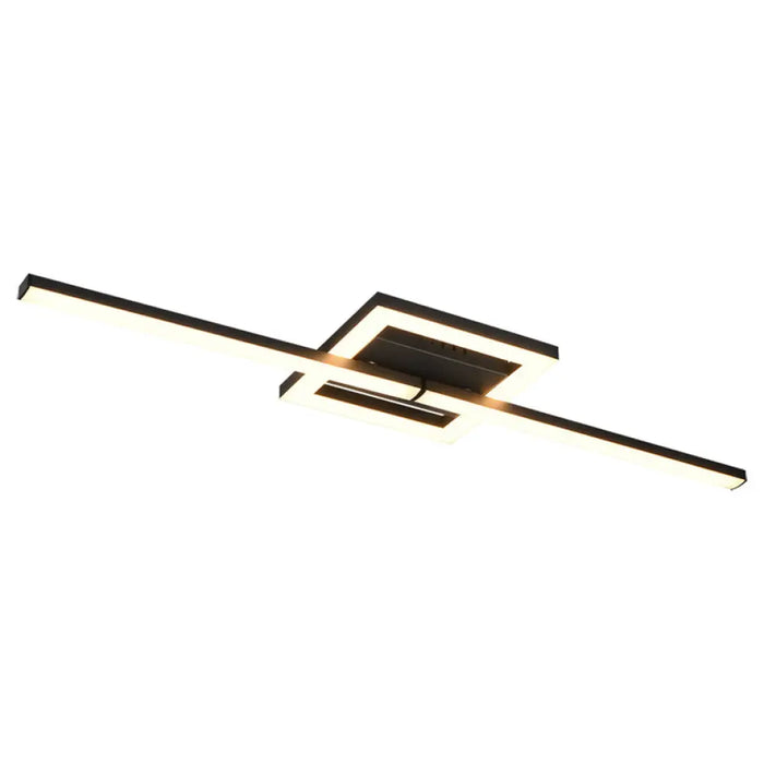 LED ПЛАФОН 17W 1860LM 3000K ЧЕРЕН RL VIALE