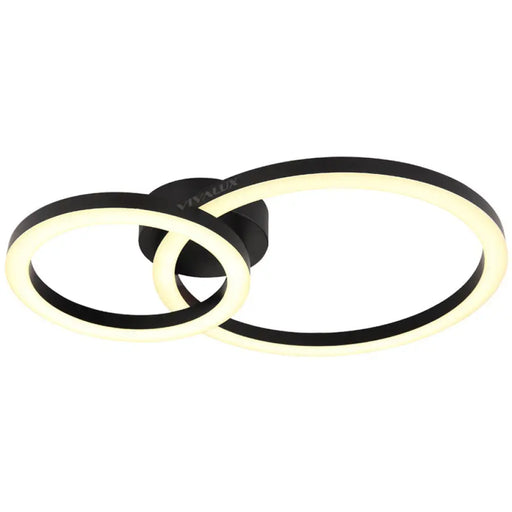 LED ПЛАФОН 18W 4000K 800LM ЧЕРЕН VIVALUX ZION