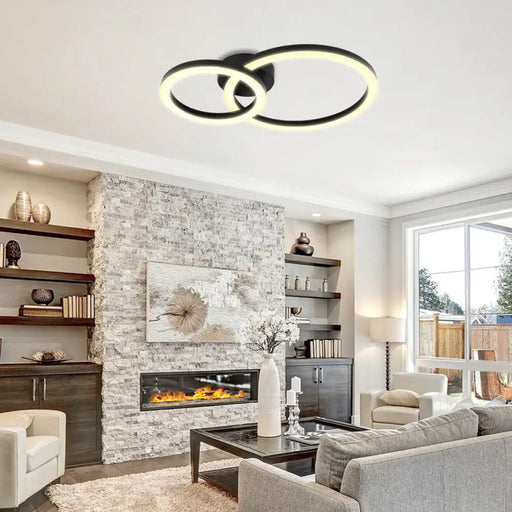 LED ПЛАФОН 18W 4000K 800LM ЧЕРЕН VIVALUX ZION