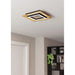 LED ПЛАФОН 21.6W 2700-6500K 37CM ЧЕРЕН EGLO TIRRENARA
